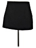 MNG Solid Black Casual Skirt Size M - photo 2