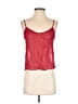 American Apparel 100% Polyester Red Sleeveless Top Size S - photo 1