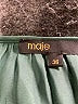 Maje 100% Polyester Solid Green Cocktail Dress Size EU (FR) 36 / US 4 - photo 7