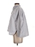 Everlane 100% Cotton Stripes Gray Long Sleeve Button-Down Shirt Size 0 - photo 5