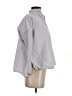Everlane 100% Cotton Stripes Gray Long Sleeve Button-Down Shirt Size 0 - photo 4