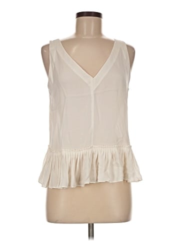 Rebecca Taylor Sleeveless Silk Top (view 1)