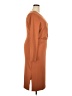 Nine West Solid Orange Cocktail Dress Size XXL - photo 4