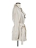St. John Ivory Trenchcoat Size 6 - photo 4
