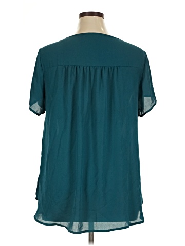 Torrid Short Sleeve Henley (view 2)