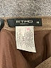 ETRO Solid Brown Wool Skirt Size EU (IT) 44 / US 8 - photo 4