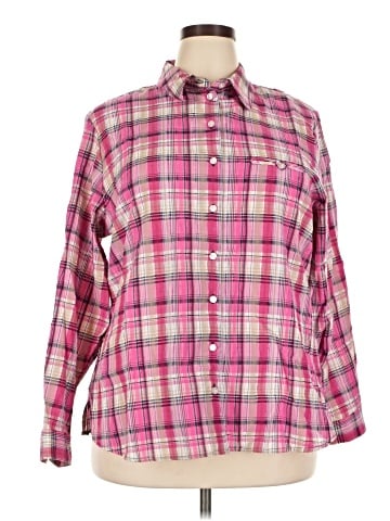 Allison Daley Long Sleeve Button-Down Shirt (view 1)