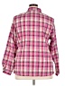 Allison Daley Plaid Pink Long Sleeve Button-Down Shirt Size 20W - photo 2