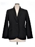 Erika 100% Polyester Black Blazer Size 16 - photo 1