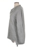 Calvin Klein 100% Acrylic Chevron-herringbone Gray Turtleneck Sweater Size 1X - photo 5