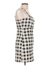 Forever 21 Checkered-gingham Ivory Casual Dress Size L - photo 4