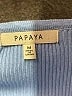 Papaya Blue Short Sleeve Top Size M - photo 7