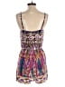 Ultra Pink 100% Rayon Purple Romper Size M - photo 2