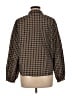 Everlane Houndstooth Brown Long Sleeve Button-Down Shirt Size 8 - photo 2