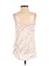 Babaton Metallic Silver Sleeveless Blouse Size XXS - photo 2