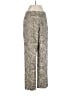 Talbots Paisley Gold Casual Pants Size 4 - photo 1