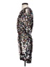 Boston Proper Metallic Silver Cocktail Dress Size 2 - photo 5
