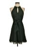Parker 100% Polyester Solid Green Cocktail Dress Size S - photo 1