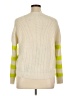 Sweet & Sinful Stripes Yellow Pullover Sweater Size XL - photo 2