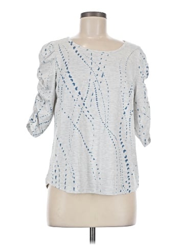 Democracy 3/4 Sleeve Blouse (view 1)