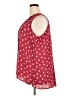 Bobeau 100% Polyester Polka Dots Red Sleeveless Blouse Size 2X - photo 5