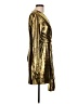 BCBG Metallic Gold Cocktail Dress Size 12 - photo 4