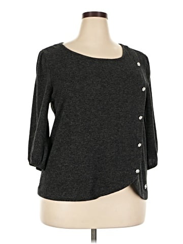Adrienne Vittadini 3/4 Sleeve T-Shirt (view 1)