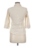 DCC Ivory 3/4 Sleeve Button-Down Shirt Size M - photo 2