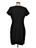 H&M Solid Black Casual Dress Size L - photo 1