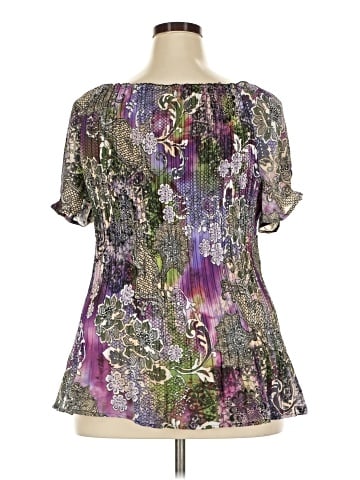 DressBarn Short Sleeve Blouse (view 2)
