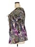 DressBarn 100% Polyester Purple Short Sleeve Blouse Size 18 - photo 5