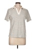 On Twelfth 100% Cotton Gray Short Sleeve Top Size L - photo 1