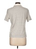 On Twelfth 100% Cotton Gray Short Sleeve Top Size L - photo 2