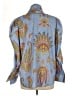 Gretchen Scott Designs Paisley Blue Long Sleeve Blouse Size M - photo 2