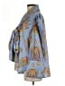 Gretchen Scott Designs Paisley Blue Long Sleeve Blouse Size M - photo 5