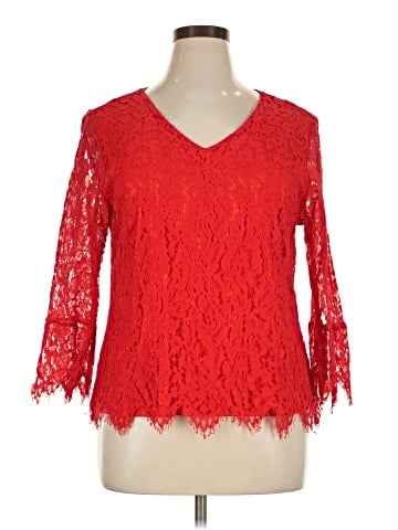 Zac & Rachel 3/4 Sleeve Blouse (view 1)