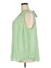 41Hawthorn 100% Polyester Green Sleeveless Blouse Size 3X - photo 5