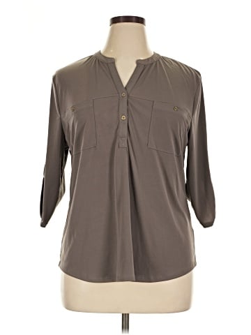 Ellen Tracy 3/4 Sleeve Blouse (view 1)