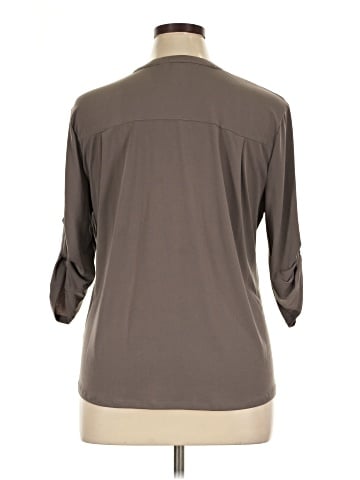 Ellen Tracy 3/4 Sleeve Blouse (view 2)