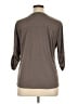 Ellen Tracy Gray 3/4 Sleeve Blouse Size XL - photo 2