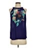 Rose & Thyme 100% Polyester Blue Sleeveless Blouse Size S - photo 1