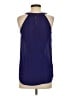 Rose & Thyme 100% Polyester Blue Sleeveless Blouse Size S - photo 2