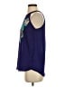 Rose & Thyme 100% Polyester Blue Sleeveless Blouse Size S - photo 5