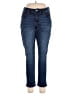 Vigoss Solid Blue Jeans Size 14 - photo 1