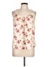 LC Lauren Conrad 100% Polyester Ivory Tank Top Size L - photo 1