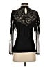 Venus Black Long Sleeve Blouse Size S - photo 2