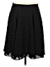 Ann Taylor 100% Polyester Polka Dots Black Formal Skirt Size 12 (petite) - photo 1