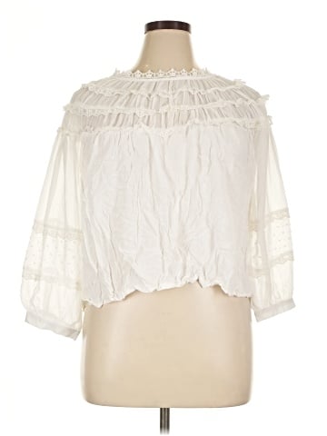 Sundance 3/4 Sleeve Blouse (view 1)