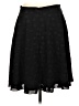Ann Taylor 100% Polyester Polka Dots Black Formal Skirt Size 12 (petite) - photo 2