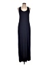 Loveappella Solid Blue Casual Dress Size L - photo 1